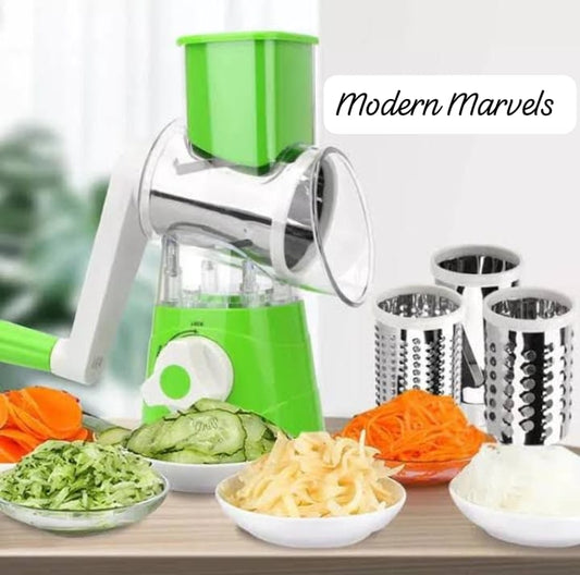 3 in 1 Vegetable Chopper and Slicer (Manual)